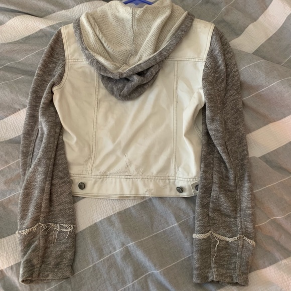 Free people mixed fabric jacket - Picture 2 of 7